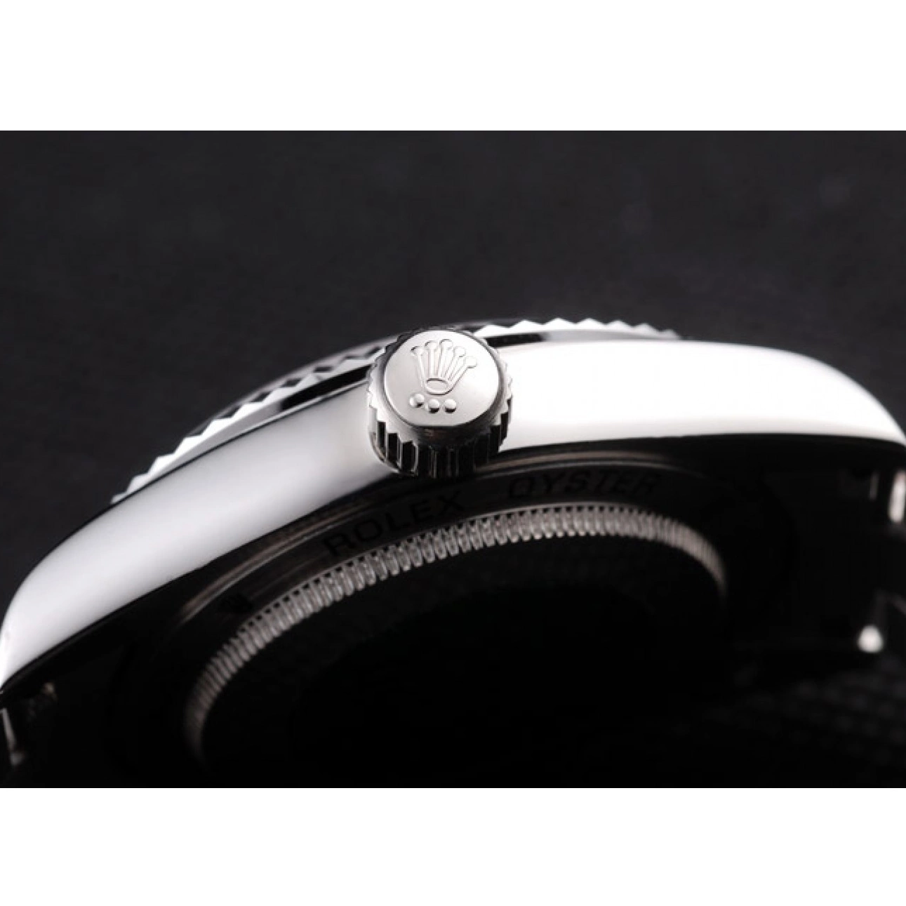 Good Copy Rolex Watches White Stainless Dial Rolex Polished Steel Day-Date 0801